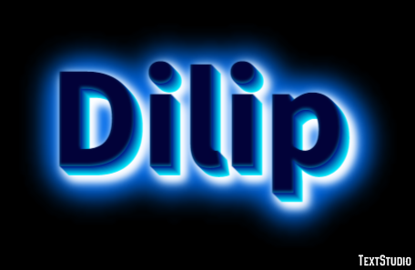 Dilip Text Effect
