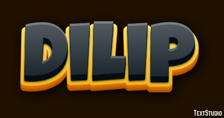 Dilip Text Effect