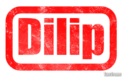 Dilip Text Effect