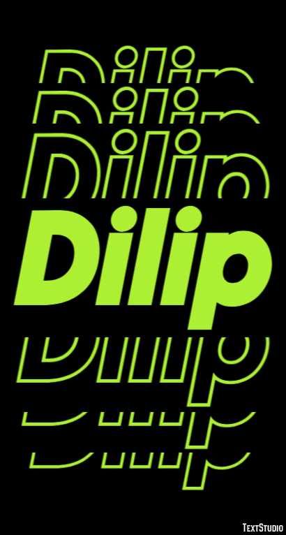 Dilip Text Effect