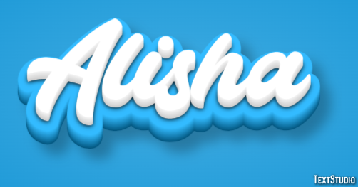 Alisha Text Effect