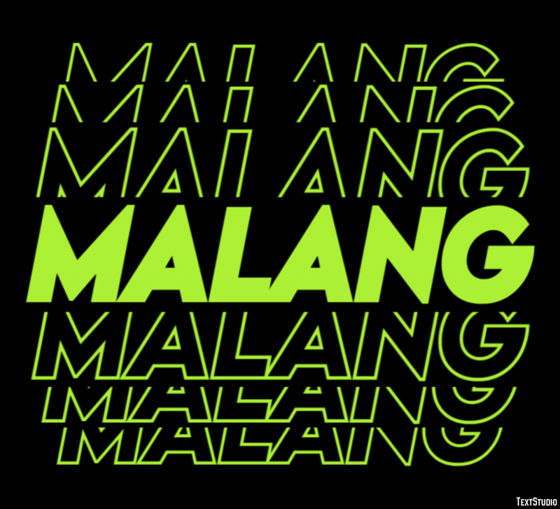 Malang Efekt tekstowy