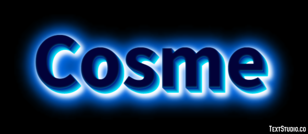 Cosme Efecto de Texto