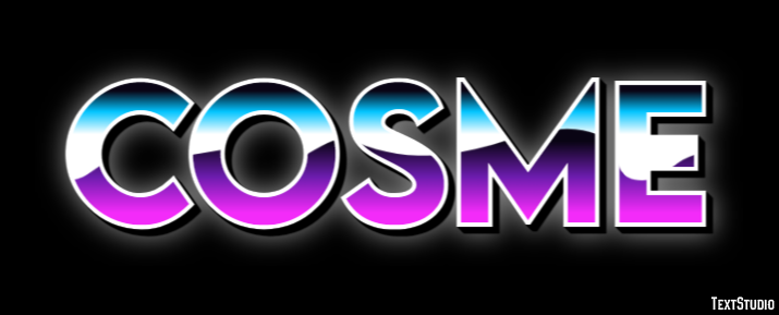 Cosme テキスト効果