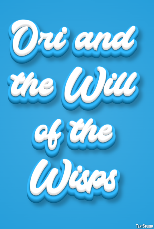 Ori and the Will of the Wisps Efecto de Texto