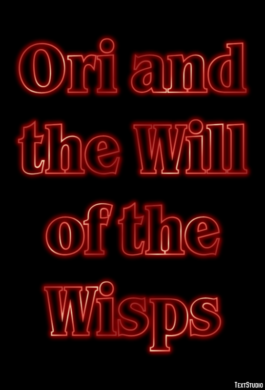 Ori and the Will of the Wisps Efecto de texto