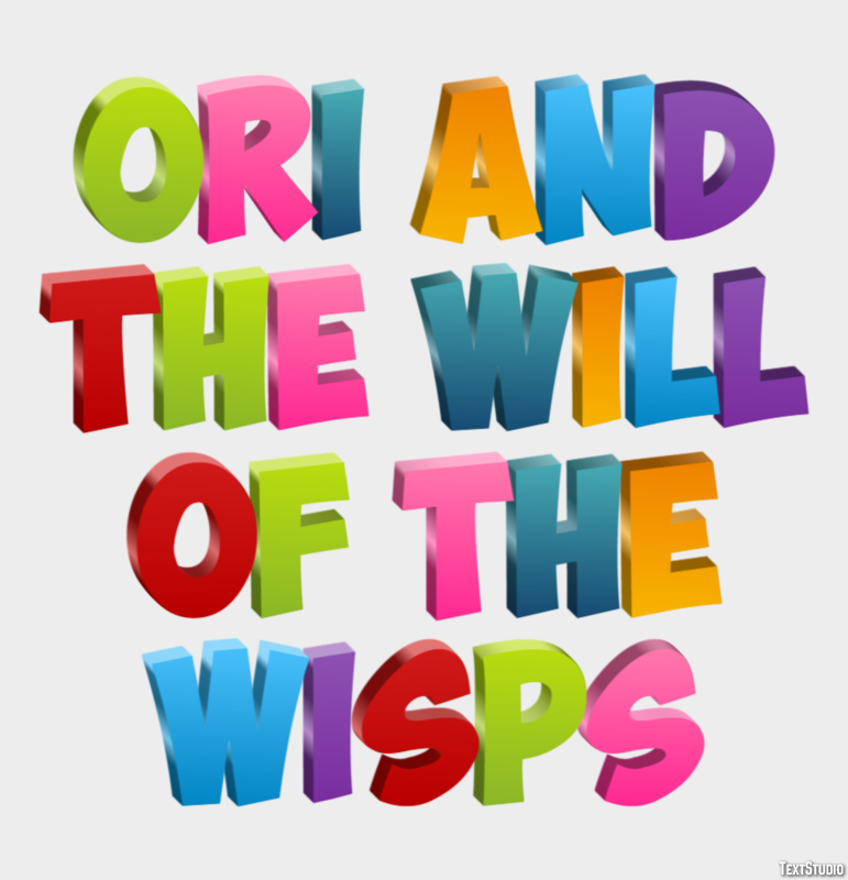 Ori and the Will of the Wisps Efecto de texto