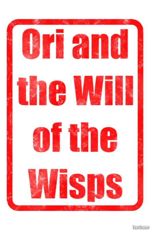 Ori and the Will of the Wisps Efecto de texto