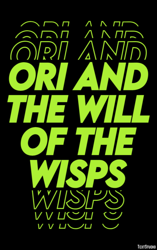 Ori and the Will of the Wisps Efecto de Texto
