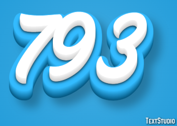 793 Text Effect