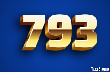793 テキスト効果
