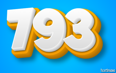 793 Text Effect