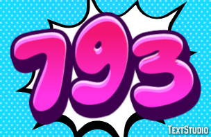 793 Text Effect