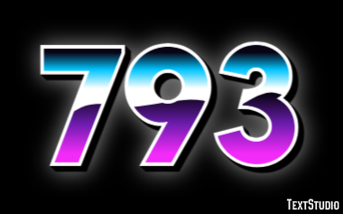 793 Text Effect