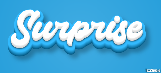 Surprise Texteffekt