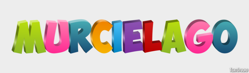 Murciélago Efecto de Texto