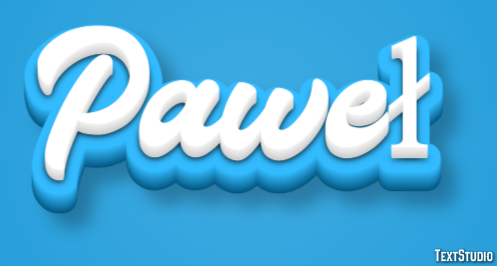 Paweł テキスト効果