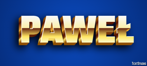 Paweł テキスト効果