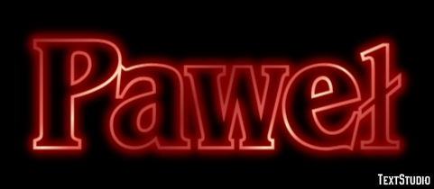 Paweł テキスト効果