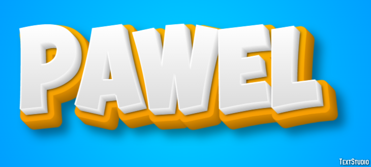 Paweł テキスト効果