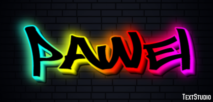 Paweł テキスト効果