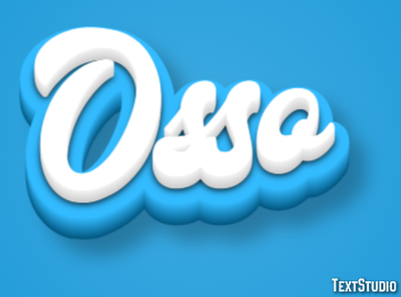Osso Efeito de texto