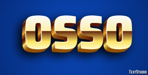 Osso Text effect
