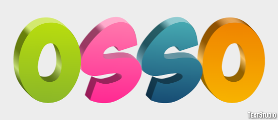 Osso Text effect