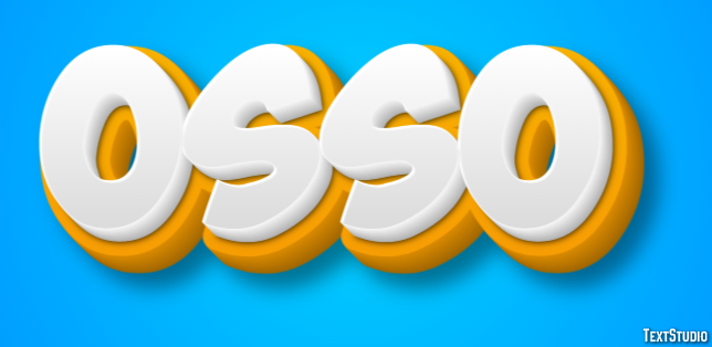 Osso Text effect