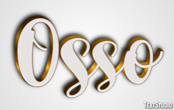 Osso Text effect