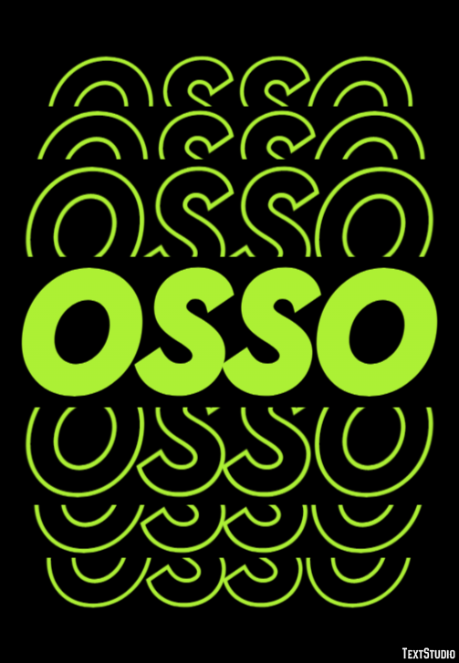 Osso Text effect
