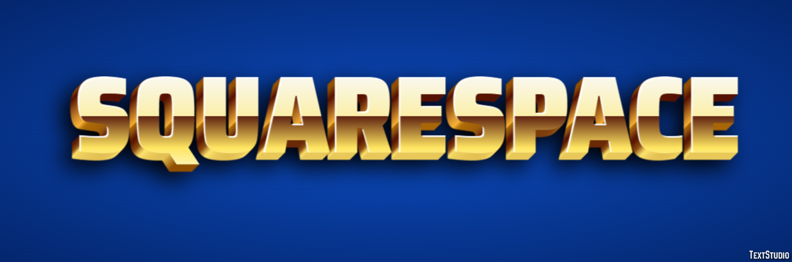 Squarespace Text effect