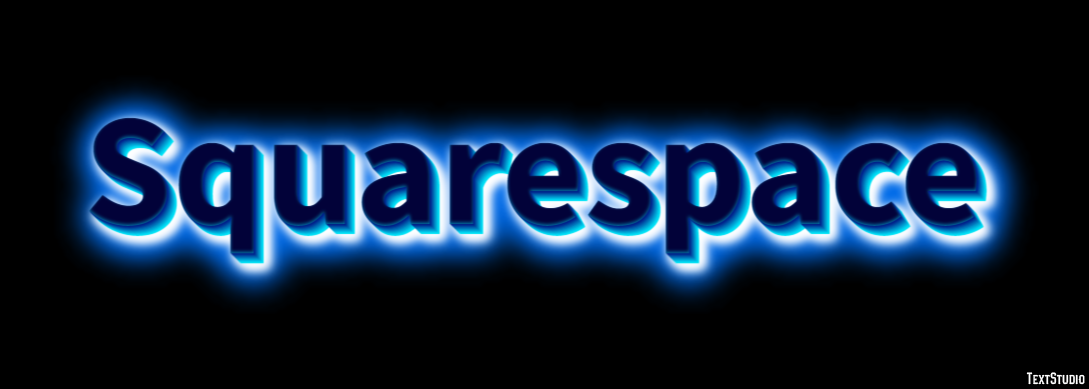 Squarespace Text effect