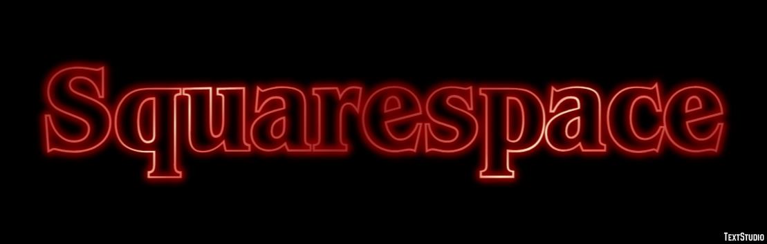 Squarespace Text effect