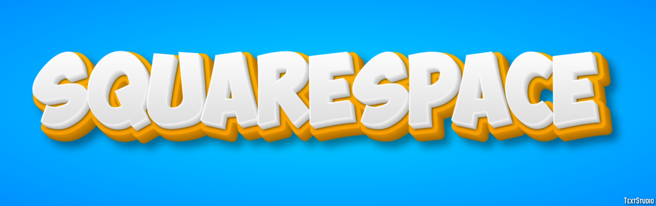 Squarespace Text effect