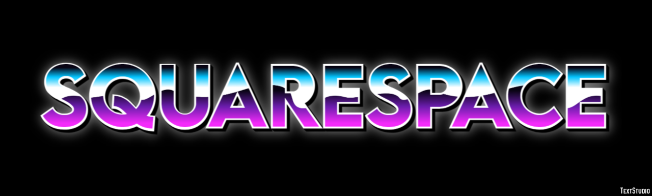 Squarespace Text effect