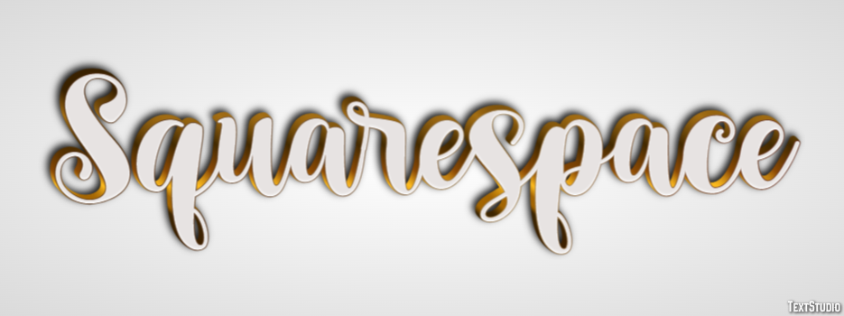 Squarespace Text effect