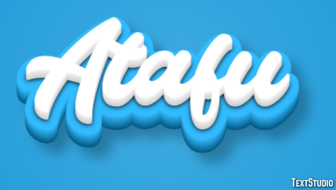 Atafu Efekt tekstowy