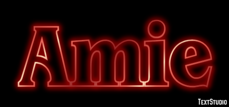 Amie Эффект текста
