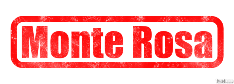 Monte Rosa テキスト効果