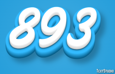 893 Text Effect