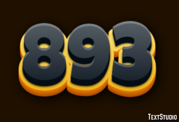 893 Text Effect
