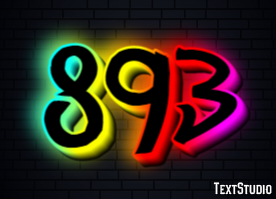 893 Text effect