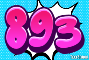 893 Text Effect