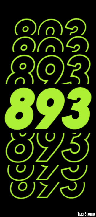 893 Text Effect