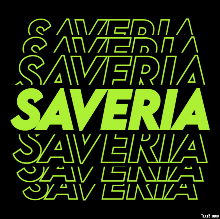 Saveria テキスト効果