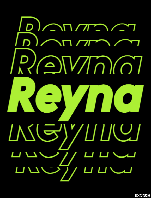 Reyna Text Effect