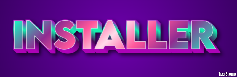 Installer Effet de texte