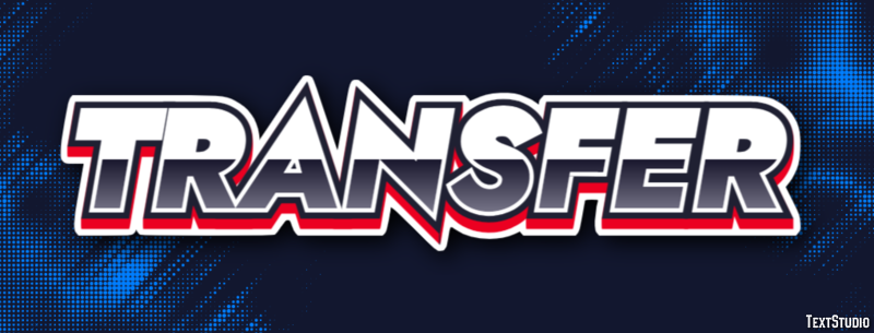 Transfer Efecto de texto