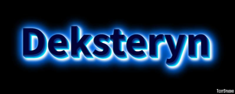 Deksteryn Text Effect